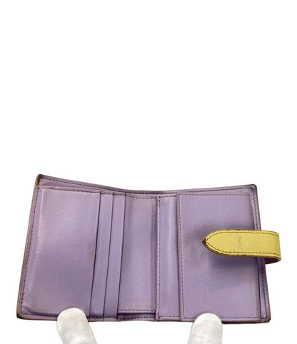 Celine Bifold Wallet Small Strap Wallet Leather Women's Celine