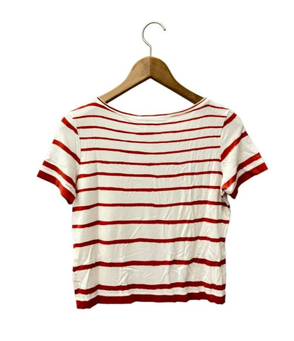 Hermes Short Sleeve T-Shirt Striped Pattern Womens Size Sm Hermes