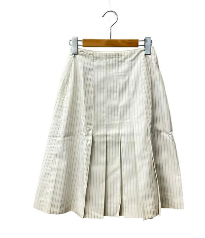 Chanel Flared Skirt Coco Mark Women's Size 36 (M) Chanel