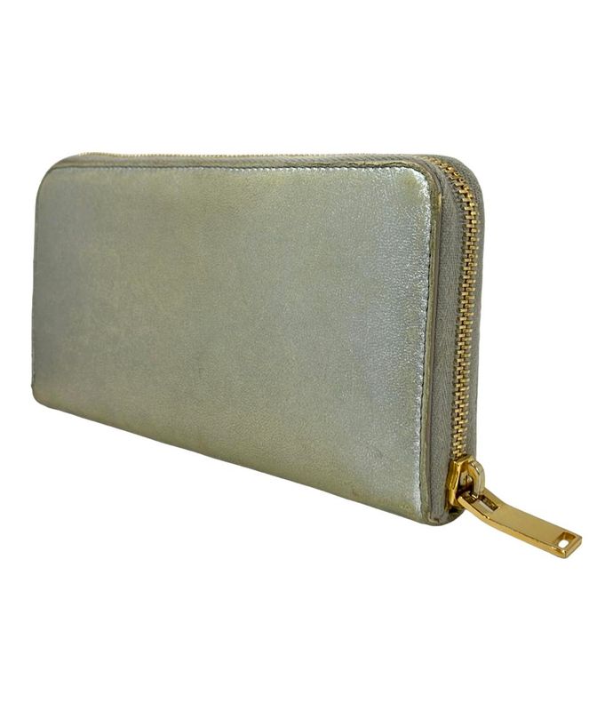 Saint Laurent Paris Round Zipper Long Wallet Women's Saint Laurent Paris