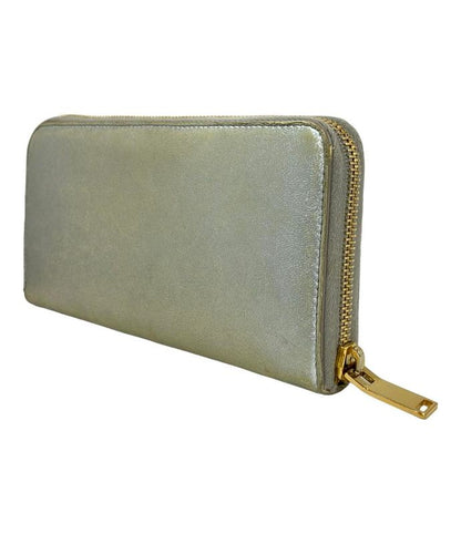 Saint Laurent Paris Round Zipper Long Wallet Women's Saint Laurent Paris