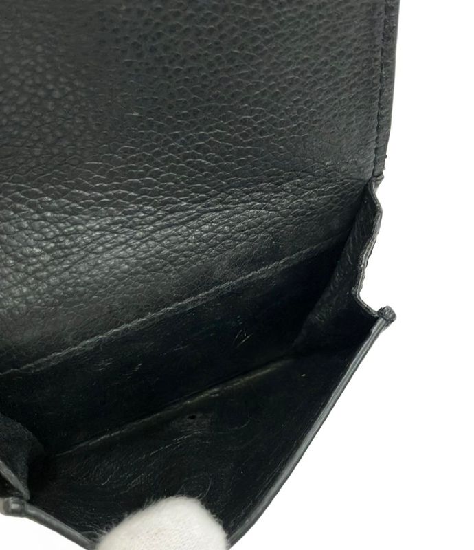 Saint Laurent Trifold Wallet Tiny Wallet Leather Women's Saint Laurent