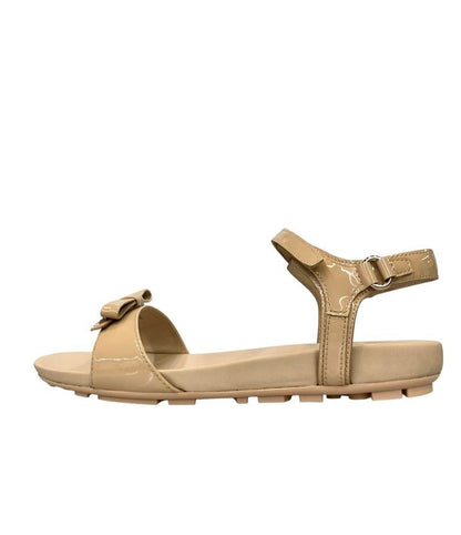 Prada Nappa Leather Ankle Strap Sandals Calzature Baby 0x0659 Womens Size 35