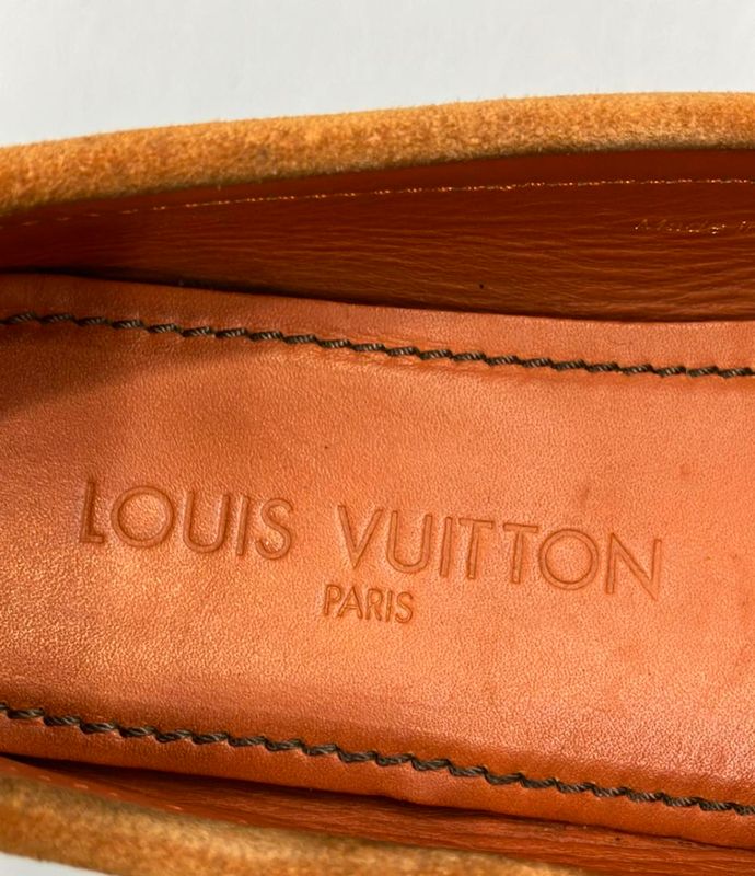 Louis Vuitton Loafer Flower Suede Women's Size 36 (M) Louis Vuitton