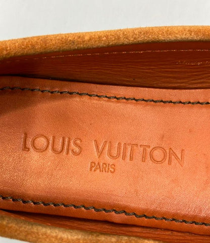 Louis Vuitton Loafer Flower Suede Women's Size 36 (M) Louis Vuitton