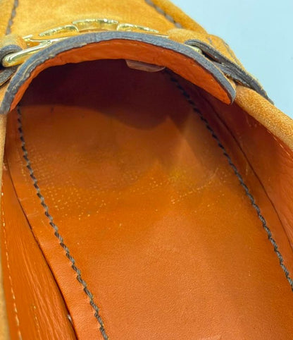 Louis Vuitton Loafer Flower Suede Women's Size 36 (M) Louis Vuitton