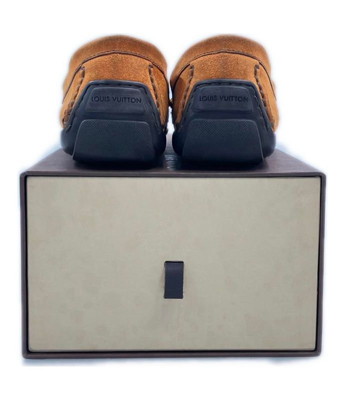 Louis Vuitton Loafer Flower Suede Women's Size 36 (M) Louis Vuitton