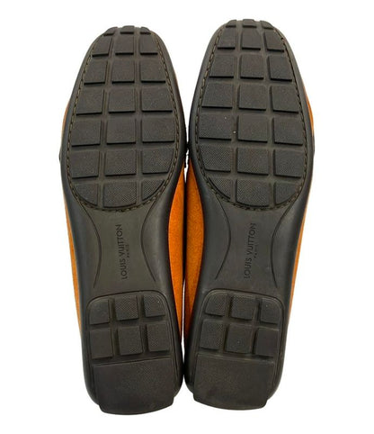 Louis Vuitton Loafer Flower Suede Women's Size 36 (M) Louis Vuitton