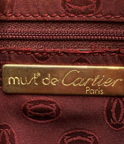Must De Cartier Clutch Bag Women Cartier