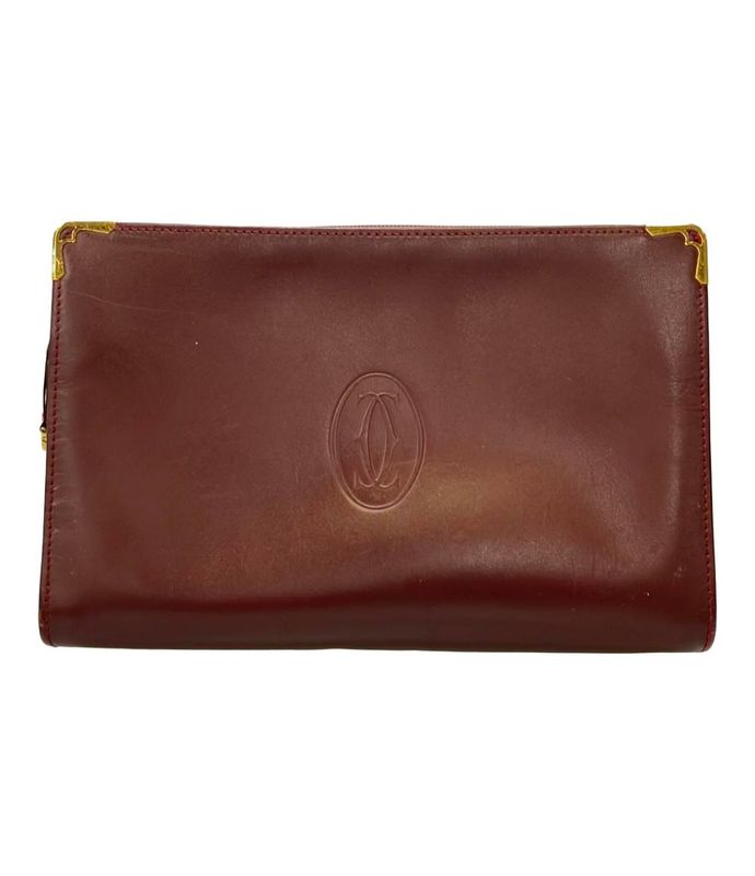 Must De Cartier Clutch Bag Women Cartier