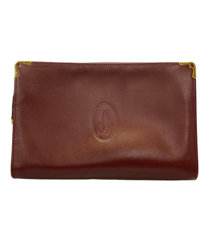 Must De Cartier Clutch Bag Women Cartier