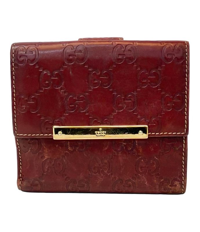 Gucci W Hook Bifold Wallet 112664 0416 Ladies Gucci