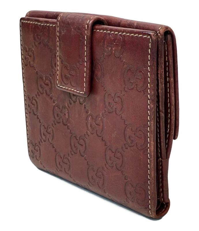 Gucci W Hook Bifold Wallet 112664 0416 Ladies Gucci