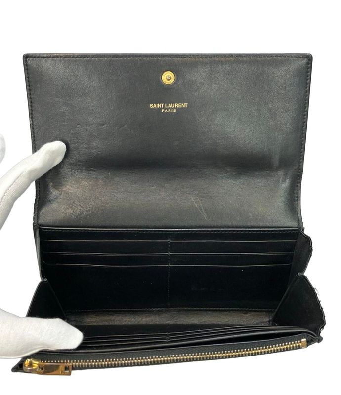 Saint Laurent Paris Long Wallet Women's Saint Laurent Paris