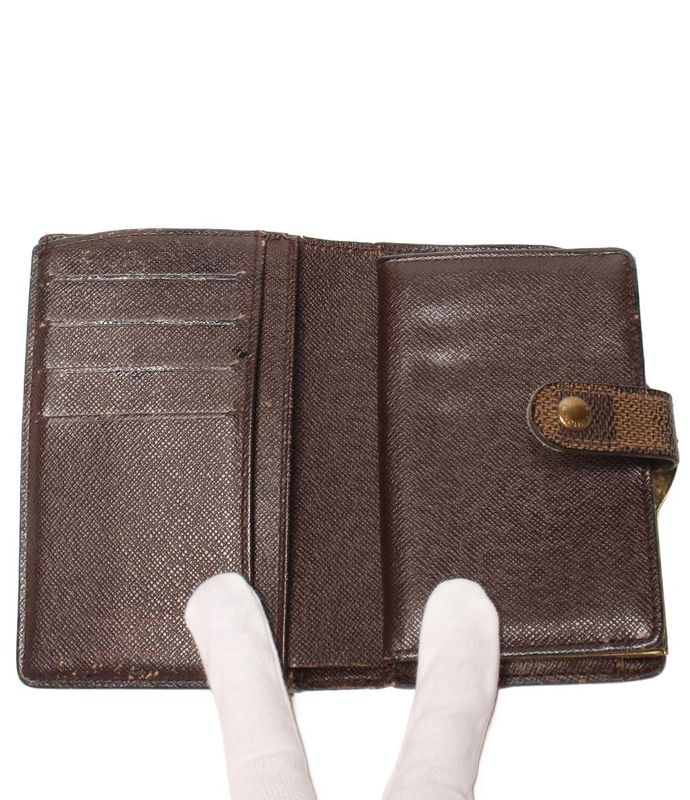 Louis Vuitton Bifold Wallet Portefeuille Viennois N61674 Ladies Louis Vuitton