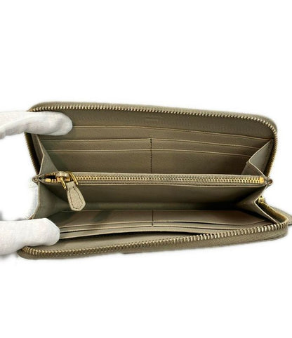 Prada Round Zipper Long Wallet Women's Prada