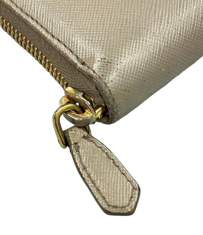 Prada Round Zipper Long Wallet Women's Prada