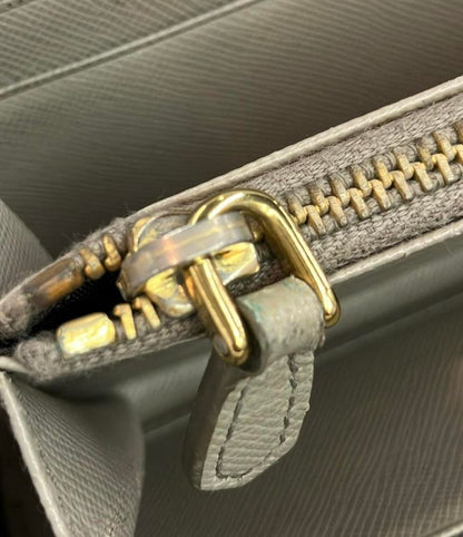 Prada Round Zipper Long Wallet Women's Prada