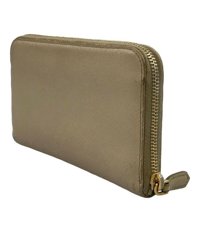 Prada Round Zipper Long Wallet Women's Prada