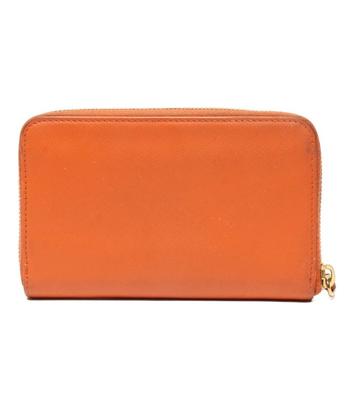 Prada Round Zipper Wallet Women's Prada