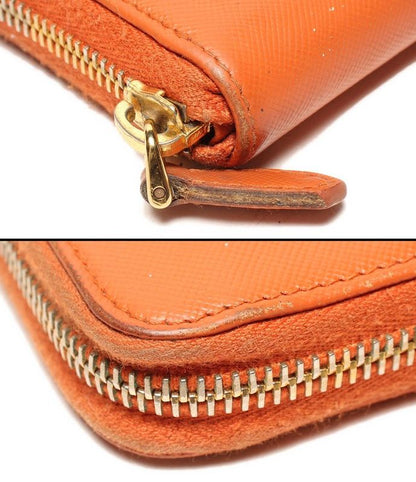 Prada Round Zipper Wallet Women's Prada