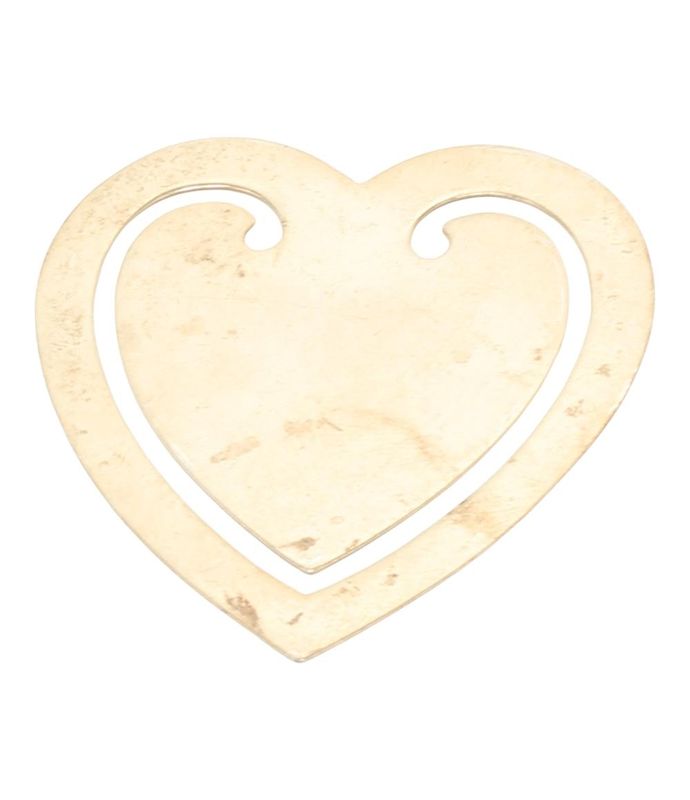 Tiffany & Co Bookmark Sv925 Money Clip Heart Motif Ladies Tiffany & Co
