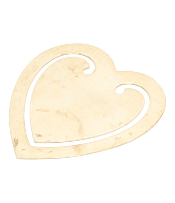 Tiffany & Co Bookmark Sv925 Money Clip Heart Motif Ladies Tiffany & Co