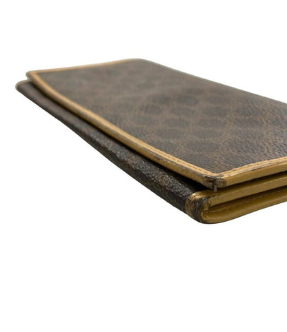 Celine Bifold Long Wallet Macadam Pattern Women's Celine