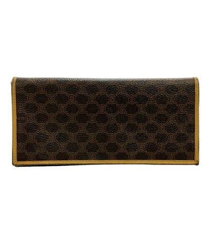 Celine Bifold Long Wallet Macadam Pattern Women's Celine