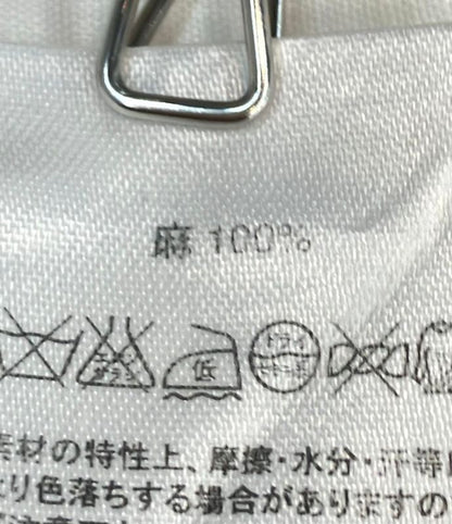 Celine Sleeveless Shirt Linen Women's Size 40 (M) Celine