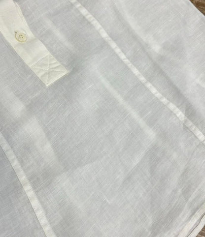 Celine Sleeveless Shirt Linen Women's Size 40 (M) Celine