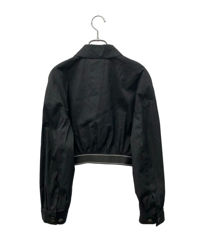 Prada Cropped Jacket Poplin Stretch Cropped Jacket P525mg S221 F62 Womens SIZE