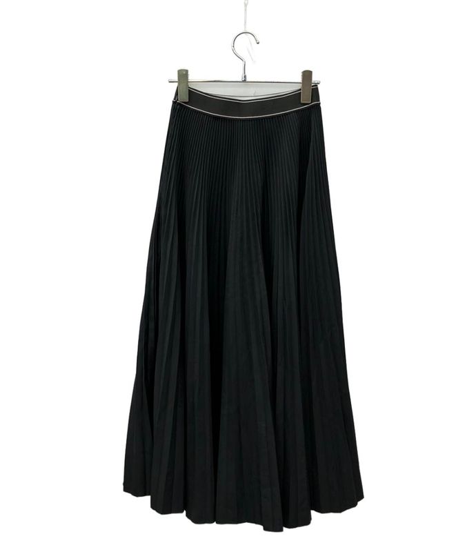 Prada Pleated Skirt Waist Logo Women's SIZE 40 (M) Prada