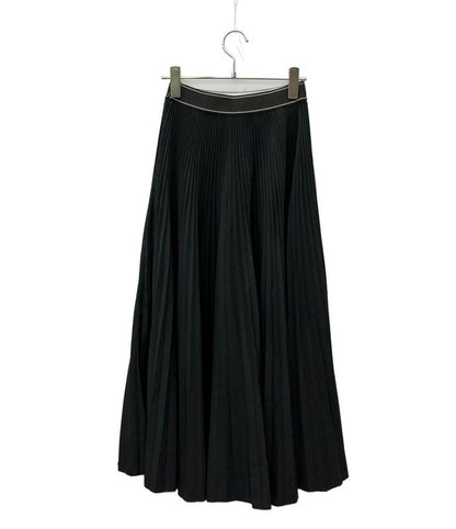 Prada Pleated Skirt Waist Logo Women's SIZE 40 (M) Prada