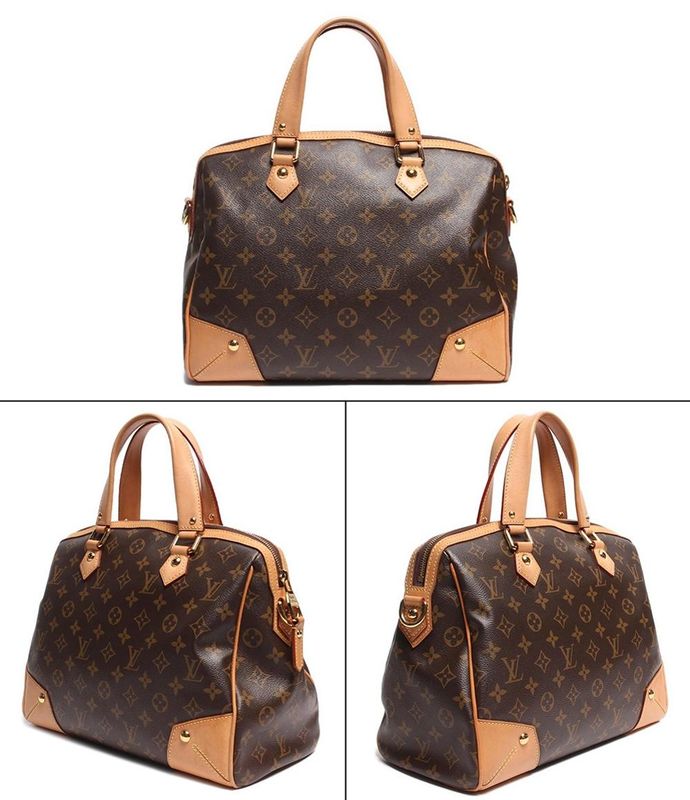 Louis Vuitton Shoulder Bag Handbag Gold Hardware Retiro PM M40325 Discontinued