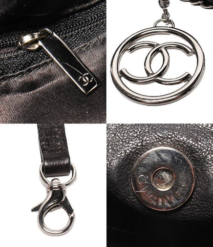 Chanel Chain Shoulder Bag Tote Bag Shoulder Silver Hardware Women's Chanel