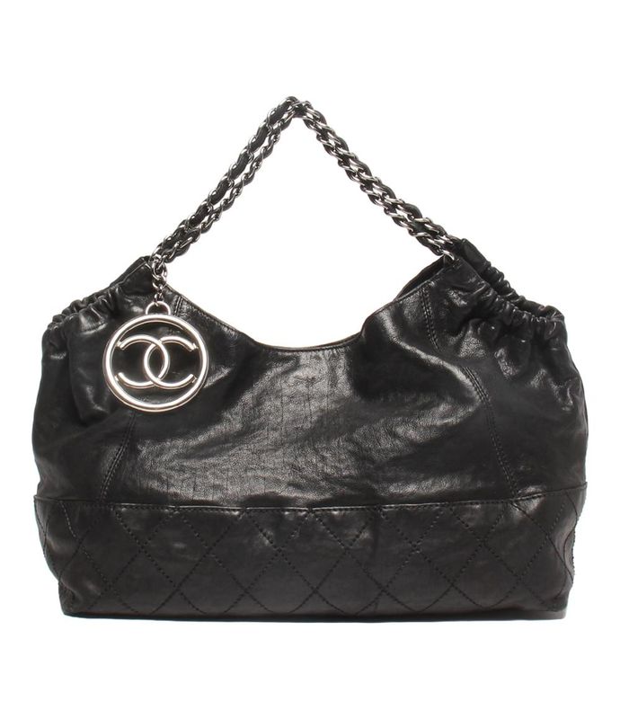 Chanel Chain Shoulder Bag Tote Bag Shoulder Silver Hardware Women's Chanel
