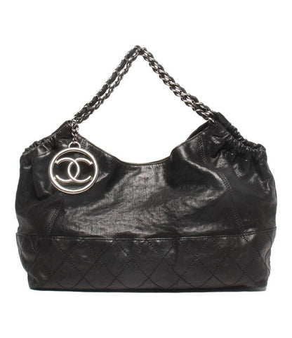 Chanel Chain Shoulder Bag Tote Bag Shoulder Silver Hardware Women's Chanel