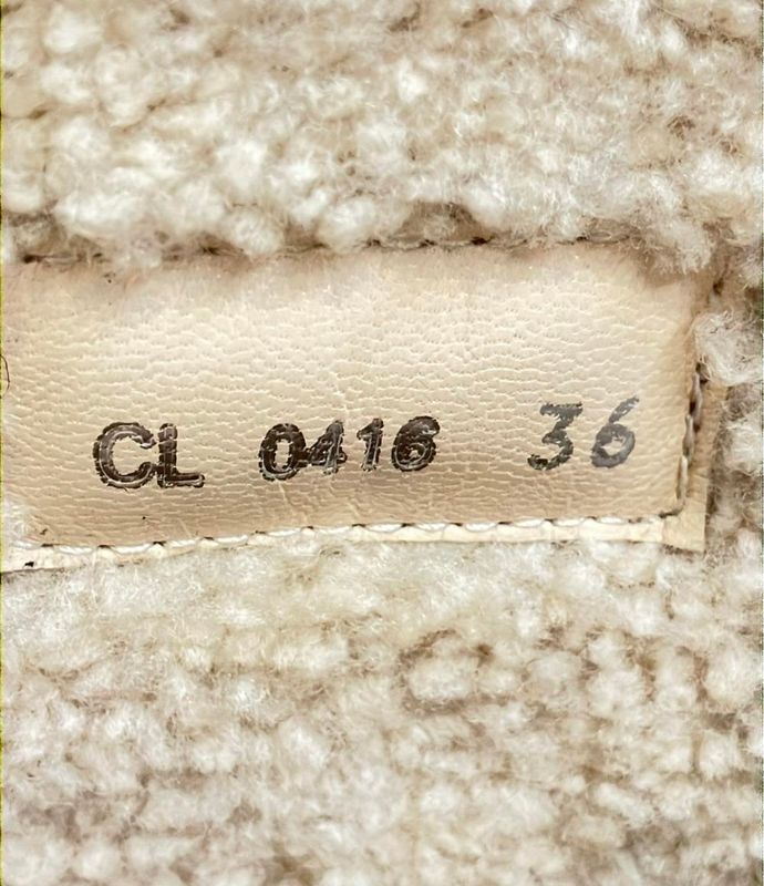 Christian Dior Mouton Boots Studded Women's SIZE 36 (M) Christian Dior