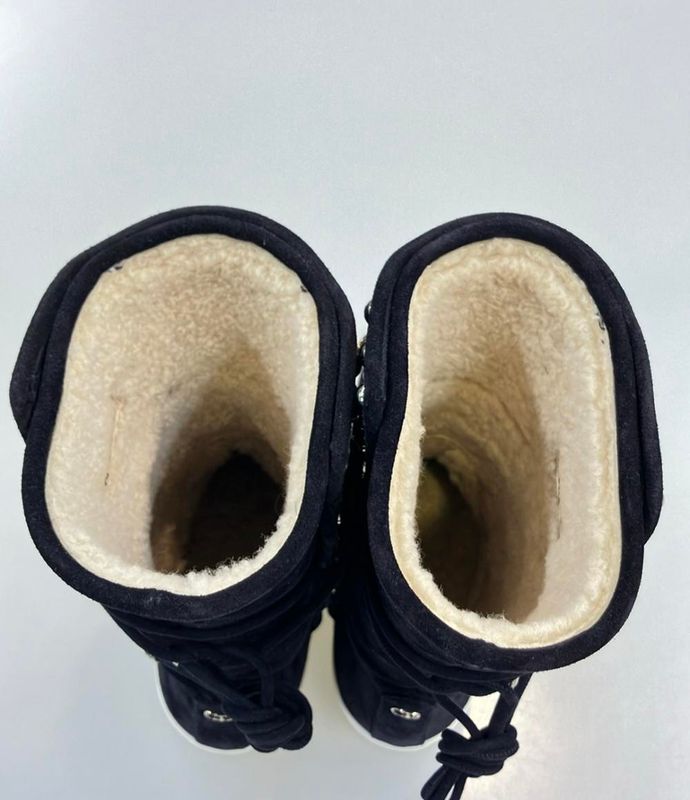 Christian Dior Mouton Boots Studded Women's SIZE 36 (M) Christian Dior