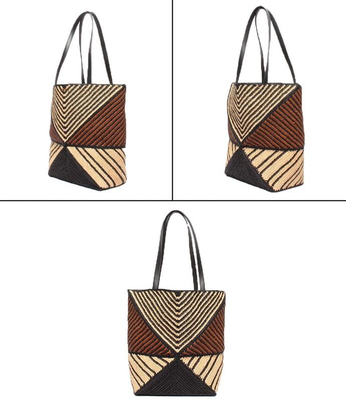 Loewe Tote Bag Raffia Folding Women's Loewe