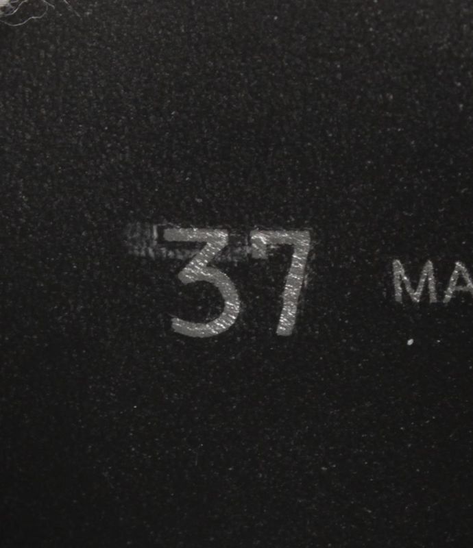 Prada Monolith Rubber Sandals Thick Sole 1x382n 3LKK Women's SIZE 37 23.5cm