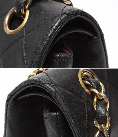 Chanel Chain Shoulder Bag W Chain Double Flap Gold Hardware Lambskin 0 Unit