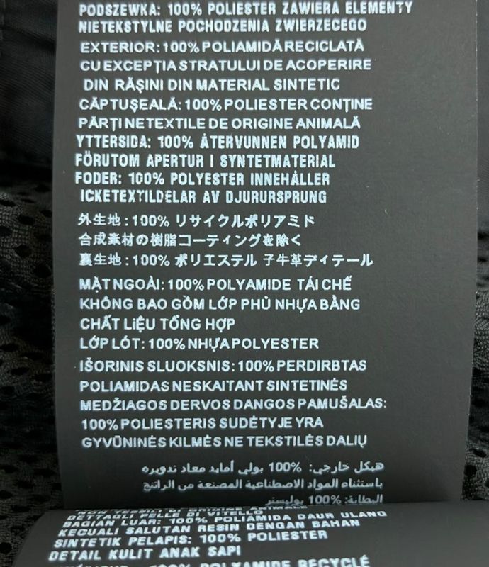 Prada Nylon Jacket X Adidas Re-nylon Sgb964 Women Men SIZE 48 (L) Prada