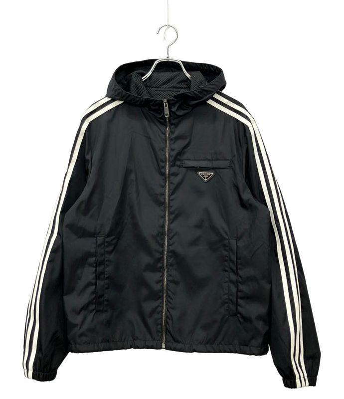 Prada Nylon Jacket X Adidas Re-nylon Sgb964 Women Men SIZE 48 (L) Prada
