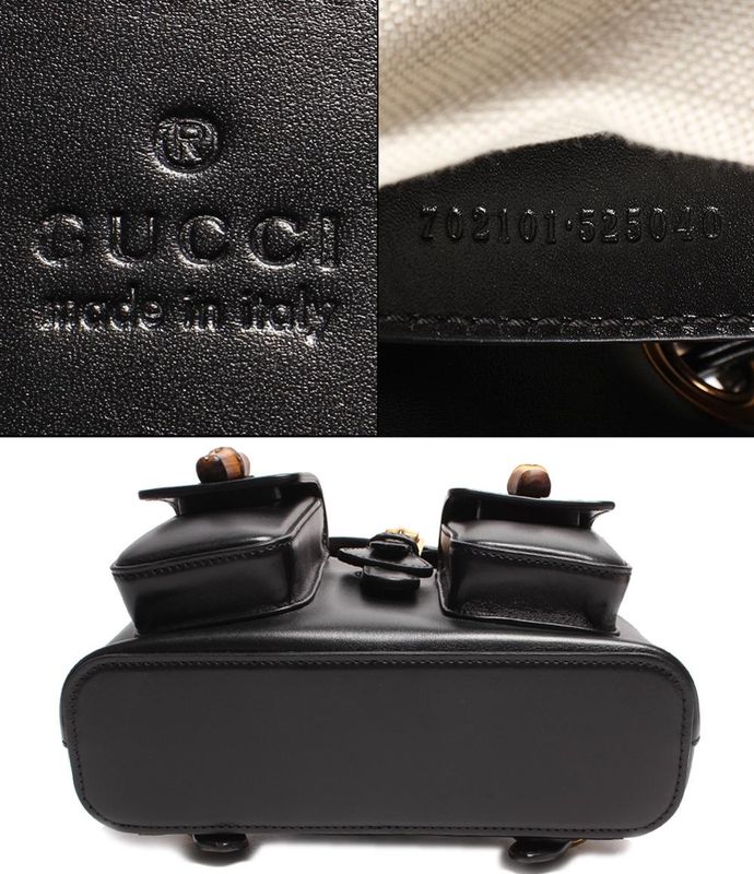 Gucci Backpack Gold Hardware 702101 525040 Women's Gucci