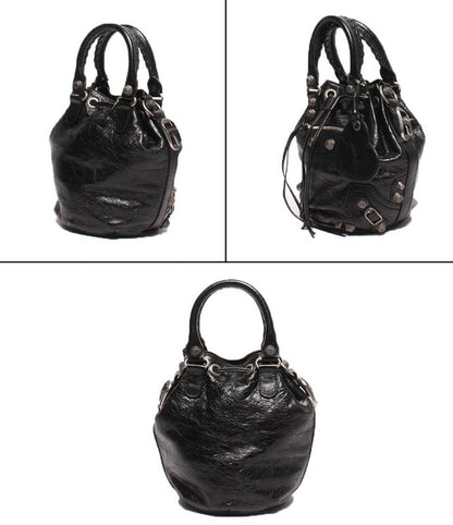 Balenciaga 2way Shoulder Bag Handbag Crossbody Shoulder Bucket Bag Women