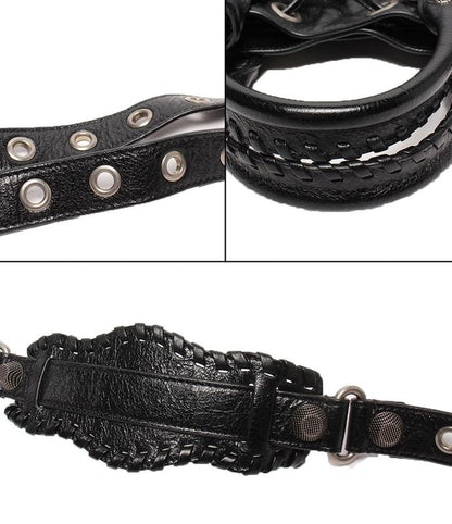 Balenciaga 2way Shoulder Bag Handbag Crossbody Shoulder Bucket Bag Women