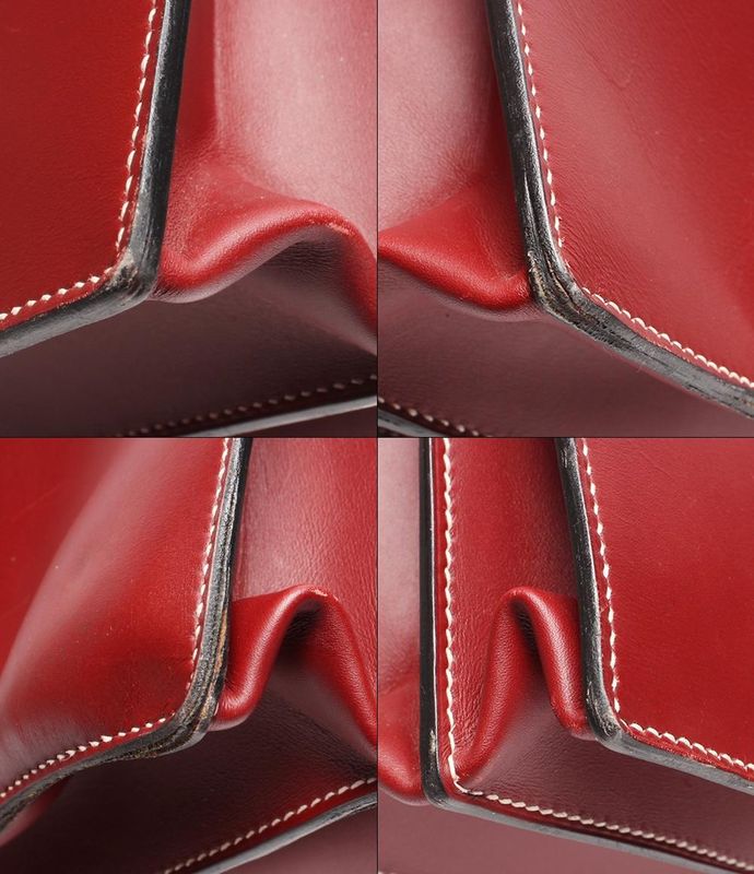 Hermes Business Bag Briefcase K Engraved Gold Hardware Kelly Depeche 38 Men's