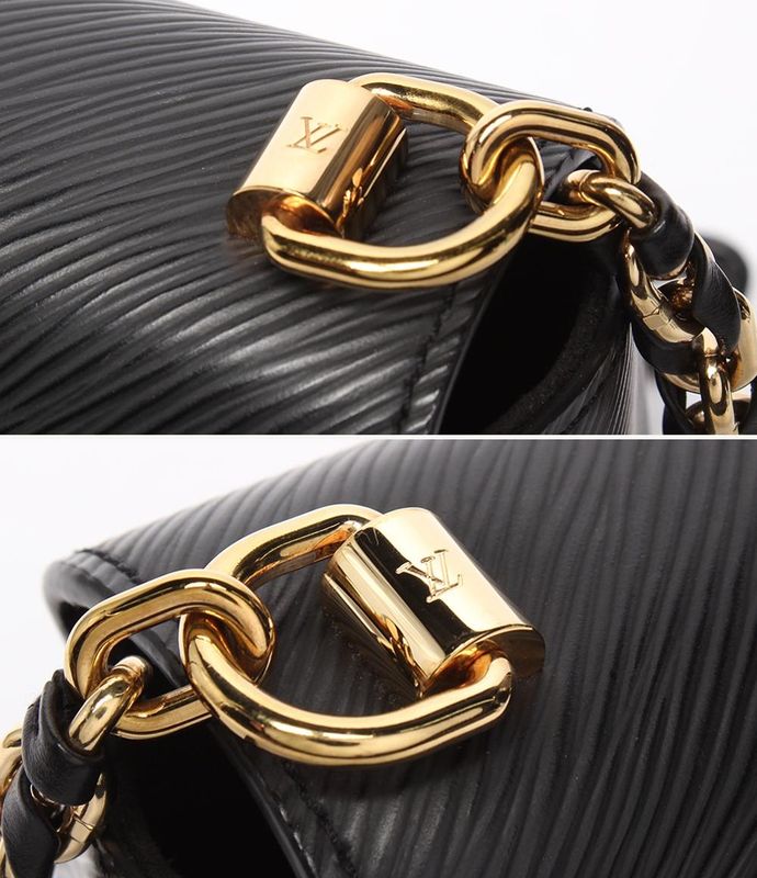 Louis Vuitton Chain Shoulder Bag Crossbody Shoulder Gold Hardware Twist MM